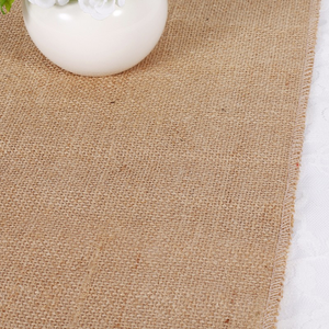 New Linen <b>Table</b> <b>Runner</b> for Christmas Party Wedding <b>Dining</b> <b>Table</b> Decor 30x275cm Rustic Woven Embroidered Style - Product Image 2