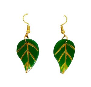 Pendientes de tuerca de resina con diseño geométrico a la moda para mujer, buen precio, nuevo estilo, joyería de resina de madera en forma de estrella - Product Image 5