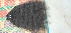 EXTENSIONES DE CABELLO HUMANO RIZADO INDIO SIN PROCESAR ESTILO RIZADO TEMPLE REMY DE FÁBRICA DEL SUR DE LA INDIA PRECIOS AL POR MAYOR BARATOS - Product Image 2