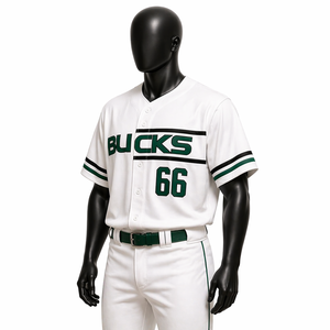 Uniforme de Béisbol Personalizado de Buena Calidad, Transpirable, para Hombres y Equipos, Venta al Por Mayor, Ligero - Product Image 3