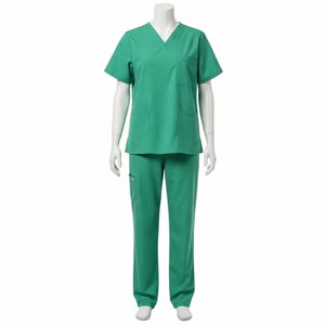 Uniformes Médicos Transpirables y Cómodos de Poliéster y Algodón con Costuras Invisibles para Personal Sanitario - Product Image 1