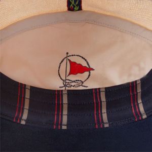 Garras N Roses Gorra de recuerdo de 7 paneles en algodón orgánico con ancla bordada a mano Parche de lingote de oro deslustrado Ajuste ajustable - Product Image 2