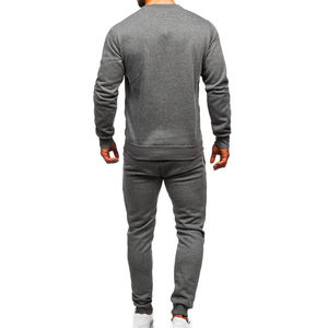 Vêtements décontractés pour hommes, ensembles de survêtements de jogging, logo personnalisé, taille personnalisée, survêtement ajusté en tissu de haute qualité à bas prix - Product Image 4