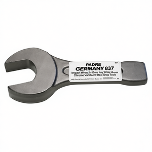 ประแจบล็อกลม PADRE GERMANY 837 ขนาด 65 มม. สีขาว 340 มม. ผลิตจากเหล็กโครเมี่ยมวาเนเดียม สำหรับงานช่าง - Product Image 3