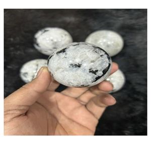 Esfera de Piedra Lunar Arcoíris en Oferta, Esfera de Cristal Temática para Decoración del Hogar, Regalo del Día de la Madre, Gujarat - Product Image 3