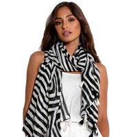 Nouveau Foulard Long en Soie Douce Printemps, Excellent Pashmina Jacquard Imprimé Sérigraphié, Design Personnalisé pour Femmes Adultes