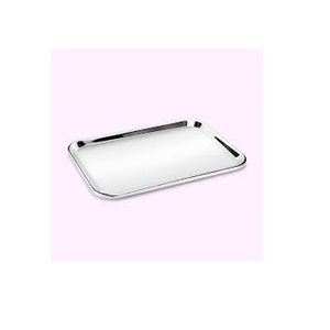 Bandeja de Servicio Metálica Hecha a Mano con Acabado Dorado de Estilo Moderno con Asas Clásicas para Bodas, Fiestas en Casa - Product Image 2