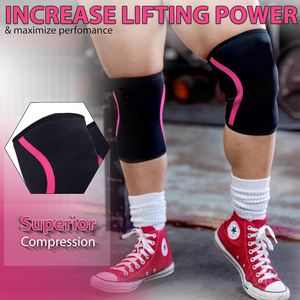 Rodilleras de Neopreno de Alta Calidad de 7 mm, Antideslizantes, Soporte de Rodilla de Neopreno, Rodilleras Elásticas para Levantamiento de Pesas, Protección - Product Image 5