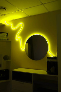 Bande lumineuse LED néon 12V IP65 10W 120 LED 8x16mm 5m/rouleau Flexible Couleur Unique Bleu Citron Glacé pour Éclairage d'Accent Intérieur/Extérieur - Product Image 5