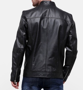 Ropa de abrigo de invierno para hombre de diseño personalizado de alta calidad, chaleco de cuero estilo acolchado sin mangas con cuello levantado frontal al por mayor - Product Image 4