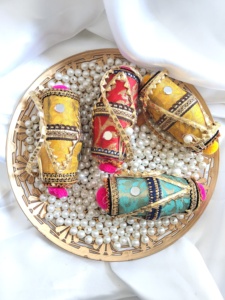 กล่องของขวัญงานแต่งงาน dholki shagun ตกแต่งกล่องเงินเครื่องประดับและกล่องผลไม้แห้งหลากสีสำหรับงานแต่งงานและงานเฉลิมฉลอง - Product Image 4