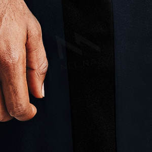 Pantalon slim à taille élastique pour hommes d'affaires décontracté style droit avec nouveau pantalon pour petits pieds de printemps et d'automne - Product Image 6