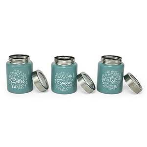 Modern Artistic Steel Canister Collection for Unique Kitchen Decor - Product Image 2