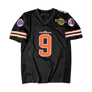 Camiseta de fútbol XL personalizada para hombre con nombre de equipo y logotipo de número estilo liso y servicio OEM disponible - Product Image 6