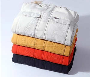 เสื้อแจ็กเก็ตแคนาดาสำหรับผู้ชาย, เสื้อแจ็คเก็ตมาใหม่สำหรับใส่กลางแจ้งกันลมกันหนาวหนาวเสื้อทำงานคู่ขนาดพิเศษ - Product Image 6