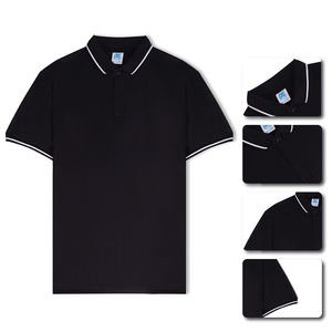เสื้อโปโลผู้ชายคุณภาพสูง 100% โพลีเอสเตอร์ ผ้าหนา ทรงโอเวอร์ไซส์ รับสกรีนลายเสื้อโปโลตามสั่ง - Product Image 2