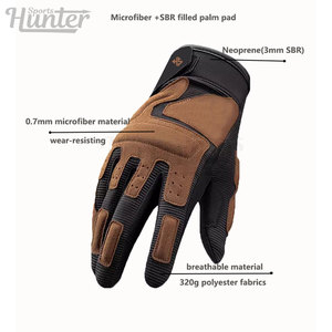 Gants de cyclisme de moto de course flexibles à cinq doigts Gants de sport de plein air antidérapants à haute vibration pour l'équitation d'été - Product Image 5