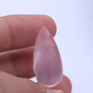 Cabujón de cuarzo rosa natural, piedras preciosas de cuarzo de 56,4 quilates, impresionantes precios al por mayor, directo del fabricante indio - Product Image 1