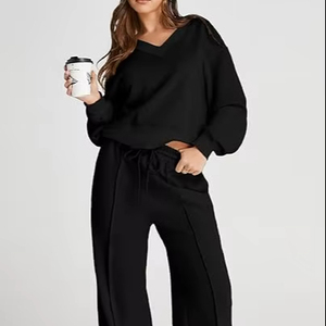 Conjunto Deportivo para Mujer, Conjunto Deportivo Holgado para Mujer, Conjunto Deportivo Ligero para Mujer de Invierno - Product Image 1