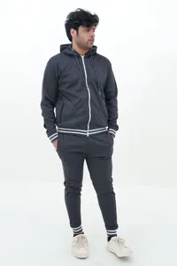 Automne hiver hommes personnalisé NKKlogo pantalons de sport couche d'air sweat ensemble imprimé à capuche pantalons de survêtement décontracté coton cordon de serrage - Product Image 6