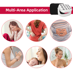 جهاز محمول صغير للعلاج بالضوء الأحمر من سون بلس، لوحة علاج بالضوء الأحمر والأشعة تحت الحمراء القريبة 660 نانومتر و850 نانومتر، للاستخدام المنزلي - Product Image 3