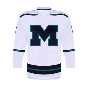 Último Diseño, Jersey de Hockey sobre Hielo Personalizado para Adultos, Impresión por Sublimación, Color Sólido, Antibacteriano, Precio al por Mayor - Product Image 5