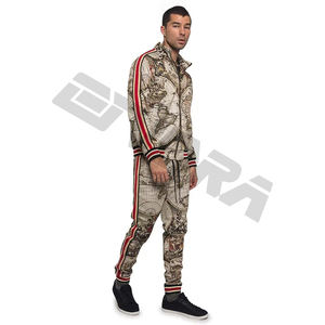 2024ชุดกีฬาชุดคุณภาพสูงสบายธรรมดาJoggersชุดซิปการฝึกอบรมกีฬาสวมใส่Tracksuitsสําหรับชายชุด - Product Image 4