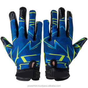 Nouveauté Gants de football américain Gants récepteurs de football américain Design solide Gants récepteurs de football Design personnalisé - Product Image 4