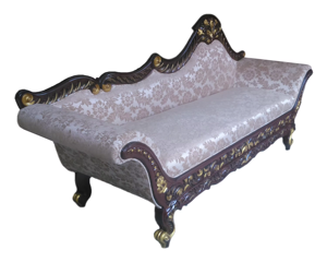 Artículo de Venta caliente 2024 Diwan de madera de teca con sofá Diwan de diseño tradicional tallado a mano para decoración para sala de estar - Product Image 2