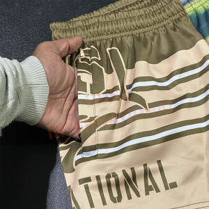 Shorts de rugby en mesh unisexe personnalisés pour l'Australie, sublimés, avec poches, séchage rapide, respirants, OEM - Product Image 4