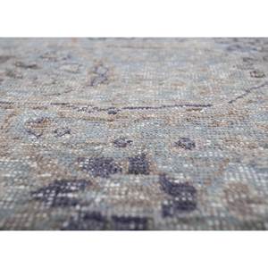 Alfombra de Lana Anudada a Mano Erbe, Diseño Abstracto con Medallón Azul, Estilo Transicional, Rectangular 8x10, Garantía de 24 Meses para Sala de Estar - Product Image 3