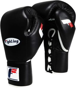 Guantes de entrenamiento de encaje profesional Fury-Guantes de sparring con cordones para boxeo, bolsa y entrenamiento general - Product Image 1