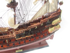 Gia nhien โมเดลเรือสูงแบบสั่งทำของผู้ผลิตเรือโมเดลสูงทำจากโลหะการเดินเรือคุณภาพสูงตกแต่งบ้านราคาถูกทาสี - Product Image 5