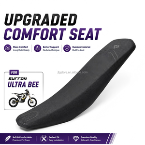 Siège de <span class=keywords><strong>moto</strong></span> en polyuréthane amélioré JFG, base confortable en PP, remplacement de <span class=keywords><strong>selle</strong></span> <span class=keywords><strong>pour</strong></span> Surron Ultra Bee, pièces de <span class=keywords><strong>moto</strong></span> tout-terrain - Product Image 1