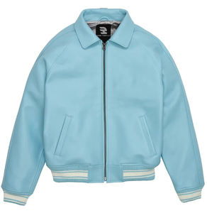 Faux cuir vestes hommes Vintage marron 100% peau de vache manteau hommes mince mode Biker cuir veste hommes - Product Image 4