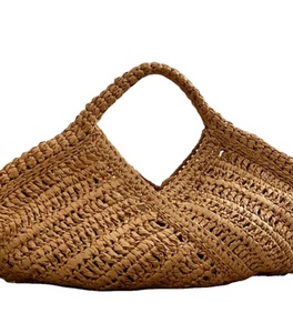 Handmade Magic CROCHET PATTERN CETARA Crochet <b>Straw</b> <b>Bag</b> Crochet Macrame Beach <b>Bags</b> Direct From Indian Supplier - Product Image 1
