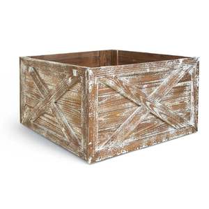 New custom wood <b>tree</b> collar <b>Christmas</b> decoration high quality <b>tree</b> <b>stand</b> classy inspired decor for home new year Xmas party - Product Image 1