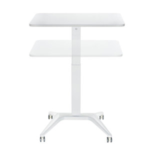 80x56cm MFC Wood Tabletop Gas Lift <b>Computer</b> <b>Desk</b> FWS12-2 - Product Image 4
