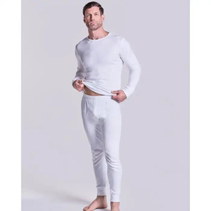 Snowcraft Layer White <b>Men</b> <b>Thermal</b> Suit Full Sleeve Warm Holding Breathable Fabric Built <b>for</b> Winter Stability Wear - Product Image 2