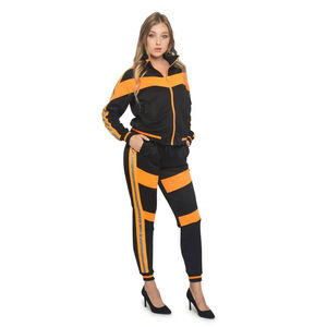 Vêtements de sport décontractés pour femmes en nylon/polyester, solides, légers, coupe-vent, de haute qualité, tissés pour l'automne - Product Image 4