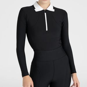 Camisa ecuestre de primera calidad, ropa personalizada ligera favorecedora, venta al por mayor a granel, ropa interior para montar a caballo, camisetas para mujer - Product Image 1