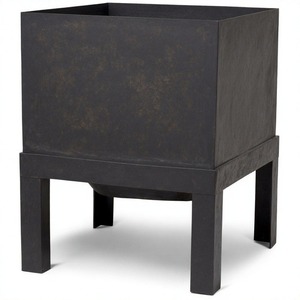 Foyer en métal forgé à la main CinderCraft avec appel rustique pour le chauffage extérieur du patio du jardin et de la décoration - Product Image 1