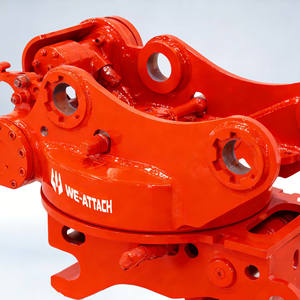 Hidráulico We-Attach Série R com Motor para Escavadeiras de 10-16T, 360 °   Acoplador Rápido Rotativo de Alta Vazão com Duplo Bloqueio - Product Image 4