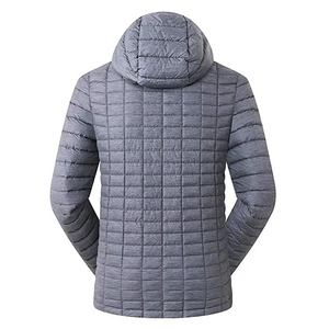 Vestes d'hiver de haute qualité en gros, vestes matelassées pour hommes, vestes matelassées à bulles, poches en toile, logo personnalisé, OEM imprimé - Product Image 2