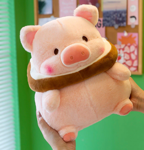 Jouet en peluche mignon LuLu Toast Pig, un cadeau chaud et élégant - Product Image 5