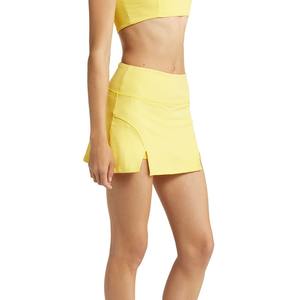 Jupe de tennis de maternité pour femmes, taille naturelle, 100% coton, vêtements de sport, usage quotidien, légère, flexible, confortable - Product Image 3