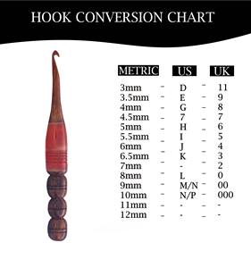 Juego de Agujas de Ganchillo Ergonómicas de Madera de Palisandro, Portátiles, Personalizadas, Ecológicas, Duraderas, de 7 Pulgadas, Estilo Simple para Tejer a Mano - Product Image 5