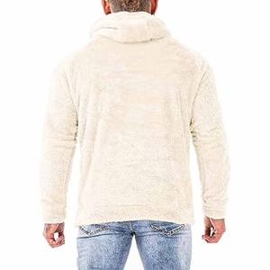 เสื้อมีฮู้ดของผู้ชายผ้าคอตตอนสีพื้น100% น้ำหนักเบามีบริการ OEM สำหรับฤดูหนาว - Product Image 2