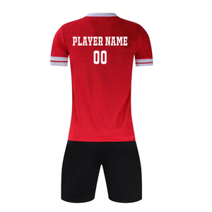 ชุดเจอร์ซีย์ฟุตบอลแขนสั้นสำหรับผู้ชายชุดเล่นฟุตบอลสำหรับผู้ใหญ่และเด็ก - Product Image 2