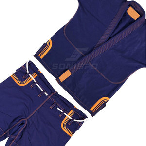 Ensemble de Kimono de Jiu-Jitsu Brésilien (BJJ) en Coton Léger de Haute Qualité, Dernière Conception du Fabricant Professionnel, Couleurs et Logo Personnalisables, Arts Martiaux - Product Image 3